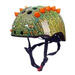 Casque de skateboard haute duret�, accessoire respirant, mod�le dinosaure 3d, v�lo de cyclisme pour tout ...