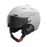 Casque de ski casque de ski bolle backline visor blanc silver gun + le