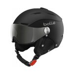 Casque de ski casque de ski bolle backline visor noir / argent silver gu