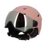 Casque de ski cairn electron visor rose 55 - 56