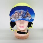 Casque de ski lger anti - poussire avec oreilles, housse de visire, animal de neige - c560166529