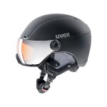 Casque de ski uvex hlmt 400 visor style black mat 58 - 61 5662152007