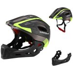 Casque de vlo pour enfants, amovible, visage complet, respirant, ultralger, cyclisme, sport, scurit, ...