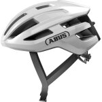 Casque de v�lo - abus - powerdome - blanc brillant - taille l - durable