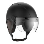 Casque vlo casr casque avec visire lifestyle vlo & trottinette style - noir - l