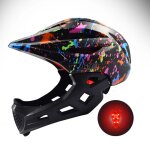 Casque de vlo complet pour enfants, vtt, cyclisme, sports extrmes, scurit, skateboard, a roulettes ...