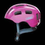 Casque vlo enfant - abus - youn - i 2. 0 - fuchsia - in - mold - led intgr