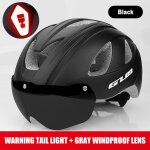 Casque de vélo avec lunettes l 57 - 61cm, casque léger moulé a l'intérieur, casque de cyclisme, sécurité ... Casque de vélo avec lunettes l 57 - 61cm, casque léger moulé a l'intérieur, casque de cyclisme, sécurité ...