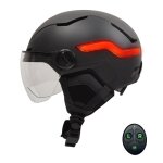Casque v�lo tnb led avec feu de freinage automatique urban moov vizion taille l noir