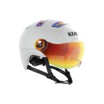 Casque v�lo urbain kask urban r - rainbow - blanc / bleu / orange - taille 60 / 63 cm - l / xl