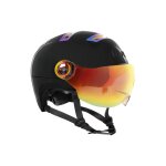 Casque v�lo urbain kask urban r - rainbow - noir / bleu / orange - taille 51 / 57 cm - s / m