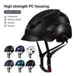 Casque de vlo de ville ultralger, etanche, pour vtt, eps + pc, equipement de vlo de course pour femmes ...