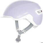 Casque de ville - abus - hud - y - violet - led arrire rechargeable - design futuriste