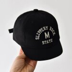 Casquette de baseball brode corenne pour bb garon et fille, chapeau en coton a bord court et a visire ...