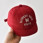 Casquette de baseball brode corenne pour bb garon et fille, chapeau en coton a bord court et a visire ...