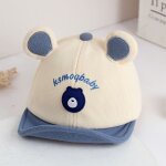 Casquette de baseball ours de dessin coren mignon pour bb, chapeau a visire doux pour bb garon ...