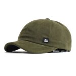 Casquette de baseball vintage a bord court pour homme et femme, chapeau doux en coton, rglable, style ...