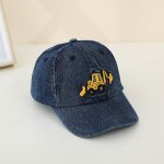 Casquette bulldozer en coton lavé brodé pour bébé garçon et fille, chapeau de baseball pour enfant de ... Casquette bulldozer en coton lavé brodé pour bébé garçon et fille, chapeau de baseball pour enfant de ...