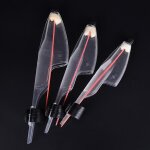 Casquette de canne a pche transparente chaude casquettes de protection de poteau guide capot canne a ...