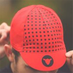 Casquette de cyclisme en mouton noir elastique pour hommes et femmes, chapeau de cyclisme lger et respirant, ...