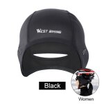 Casquette de cyclisme en polaire coupe - vent, chapeau de sport de plein air, cagoule, ski, snowboard, ...