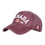 Casquette dlave en coton pour hommes et femmes, casquette de baseball ajustable, drapeau patriotique ...