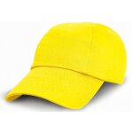 Casquette enfant baseball - rc018j - jaune