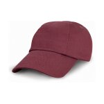 Casquette enfant baseball - rc018j - rouge bordeaux