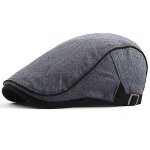 Casquette gatsby a visière plate pour homme, béret de golf, de chauffeur de taxi, de lierre - gris et ... Casquette gatsby a visière plate pour homme, béret de golf, de chauffeur de taxi, de lierre - gris et ...