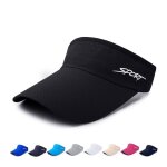 Casquette de golf d't en plein air, chapeaux respirants a schage rapide, visire de sport rglable ...