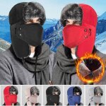 Casquette d'hiver pour hommes et femmes, 1 pice, couvre - chef de neige, coupe - vent, baseball, epais, ...