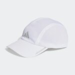 Casquette en mesh quatre panneaux running aeroready adidas - white / reflective silver - hommes (m / ...