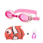 Casquettes de natation professionnelles en silicone, lunettes anti - bue, ensemble de protection des ...