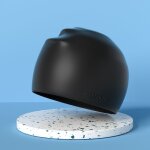 Casquettes de natation en silicone pour hommes et femmes, grand bonnet de bain etanche, chapeaux de natation ...