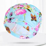 Casquettes de natation en tissu plissé pour hommes et femmes, chapeau de bain en nylon, turban elastique, ... Casquettes de natation en tissu plissé pour hommes et femmes, chapeau de bain en nylon, turban elastique, ...
