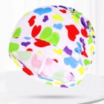 Casquettes de natation en tissu plissé pour hommes et femmes, chapeau de bain en nylon, turban elastique, ... Casquettes de natation en tissu plissé pour hommes et femmes, chapeau de bain en nylon, turban elastique, ...