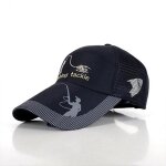 Casquette de pche ajustable, protection solaire, casquette de baseball en maille de coton pour vtements ...