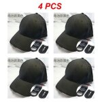 Casquette de pche avec lampe de poche led, chapeau de sport, casquettes de baseball, longues heures ...