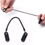 Casquette de pche lunettes chapeau laisse venteux clip de fixation en nylon cordon sangle et en plastique ...