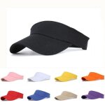 Casquette de tennis, bandeau de sport rglable, classique, visire de course, de plage, de plein air