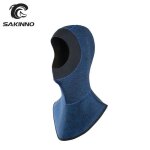 Casquette thermique de plonge sous - marine en noprne, 3mm, capuche avec epaule, combinaison thermique ...
