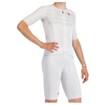 Castelli - free aero race s bibshort - pantalon de cyclisme taille m, blanc
