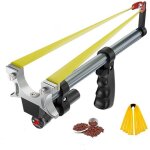 Catapulte de chasse en plein air, laser rouge tlescopique a tige droite de haute prcision, bande de ...
