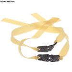 Catapulte en latex naturel, 2 pices, bande de caoutchouc pour fronde d'extrieur, tube plat elastique ...