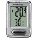 Cateye vélo 7 cc - vl520 compteur filaire argent Cateye vélo 7 cc - vl520 compteur filaire argent
