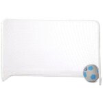 Cdts but de foot tubes m�talliques 120x80 cm avec filet + ballon de foot