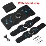Ceinture abdominale electrique ems amincissante de taille intelligente, stimulateur musculaire, fitness, ...