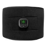 Ceinture amincissante a affichage num�rique intelligent, conductrice en silicone ems, pour le fitness ...