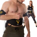 Ceinture + brassards veofit ems pro, la ceinture et brassards d'lectrostimulation