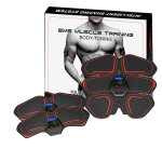 Ceinture de charge 6 pi�ces, patch abdominal, appareil de musculation douce, appareil de sant� abdominale, ...